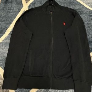 Polo black cardigan